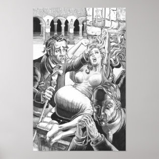 Póster Premonición en las catacumbas