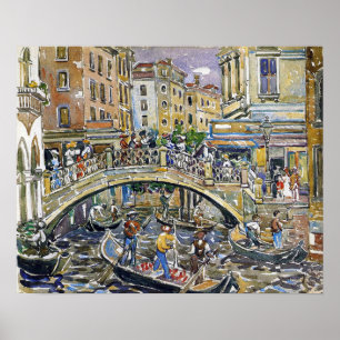 Póster Prendergast - Canal 1912