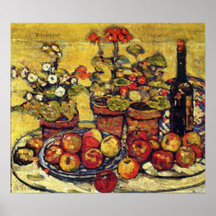 Póster Prendergast - Frutas Y Flores 1913
