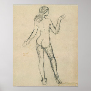 Póster Prendergast - Mujer, Pierna De Mano Y Pies