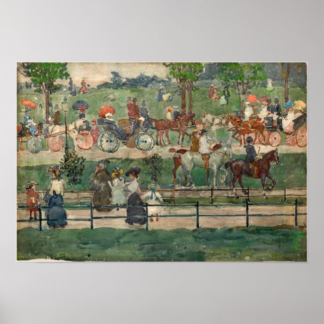 Póster Prendergast - Parque Central (Frente)