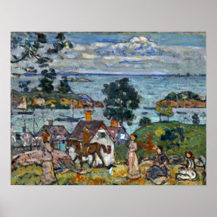 Póster Prendergast - Puerto de Gloucester