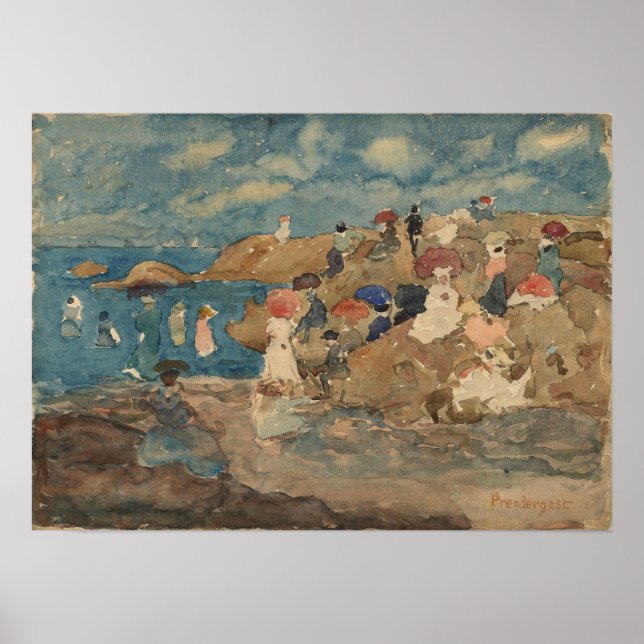Póster Prendergast - Revere Beach (Frente)
