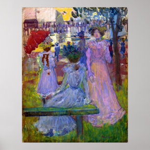 Póster Prendergast - verano de tarde