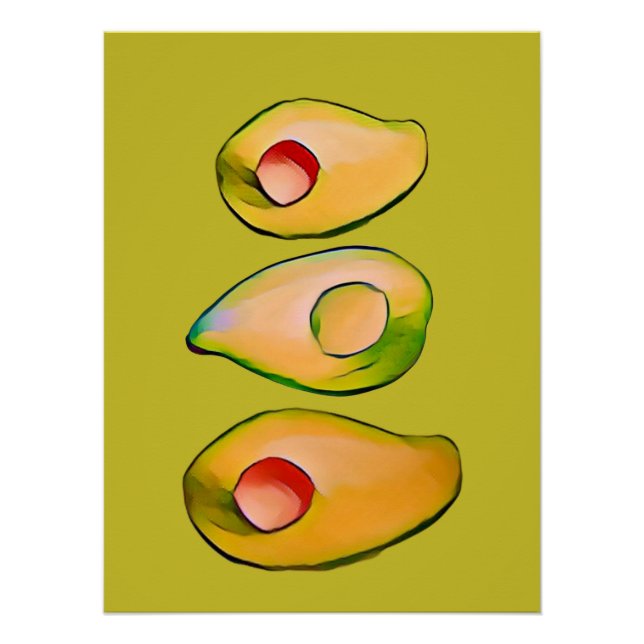 Póster Prensa aguacate - Arte de cocina (Anverso)