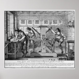 Póster Prensa francesa, 1642