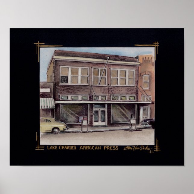 Póster Prensa norteamericana (Frente)