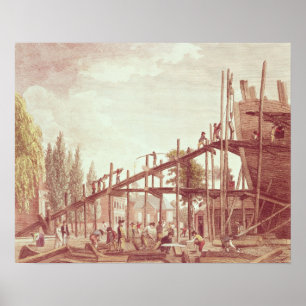 Póster Preparación para la guerra para defender el comerc