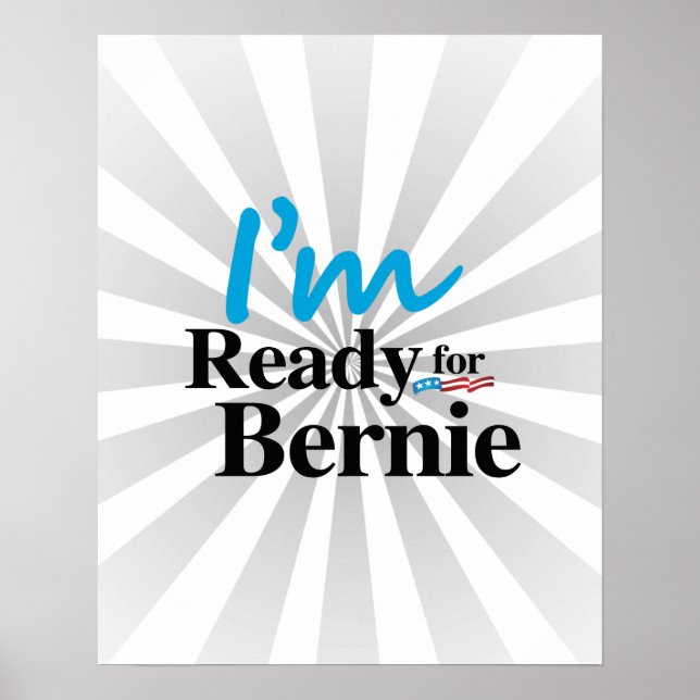 Póster Preparado para Bernie 2016 (Frente)