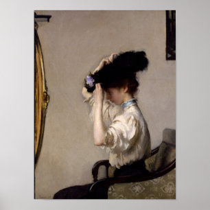 Póster Preparándose para el Matinee, 1907 por Edmund Tarb