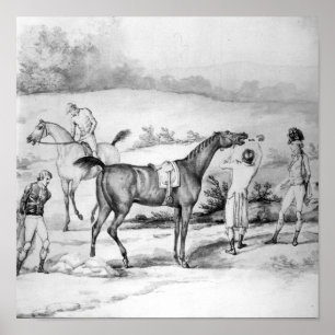 Póster Preparándose para una carrera