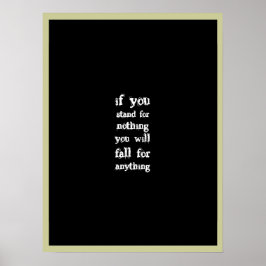 Póster Prepárate para algo