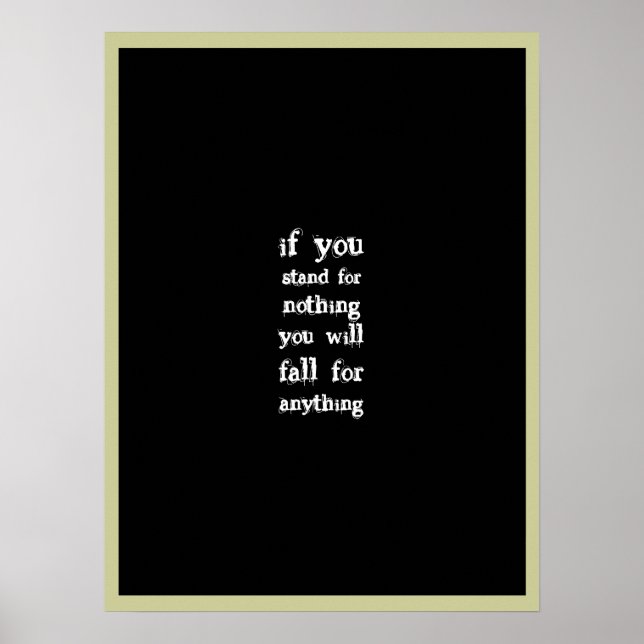 Póster Prepárate para algo (Frente)