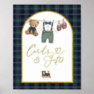 Póster Preppy un pequeño caballero Tarjetas y Regalos