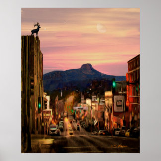 Póster "Prescott Arizona Landmark"