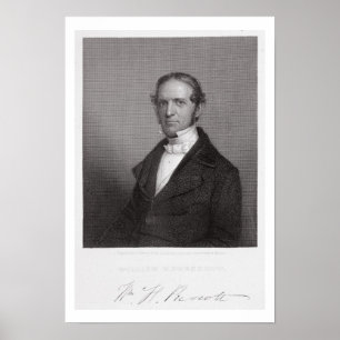 Póster Prescott de Guillermo Hickling, grabado por Thomas