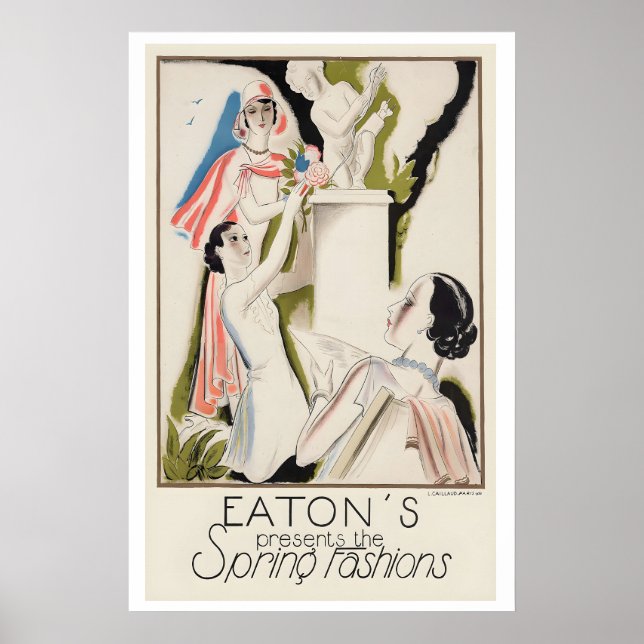 Póster Presentación de Eaton de las Modas de Primavera Ar (Frente)