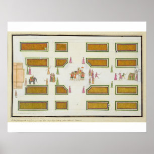 Póster Presentación de Gentil por el ud-Daula de Nawab