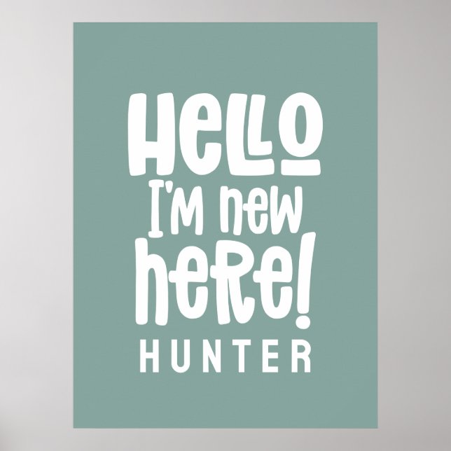 Póster Presentación de la elegancia floral rosa rosa de l (Frente)