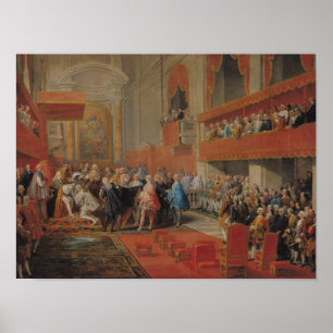 Póster Presentación de la orden del Espíritu Santo al