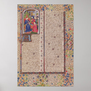 Póster Presentación de 'La política' al Rey