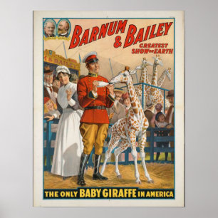 Póster Presentes de Barnum y Bailey: El gran debut de Bum