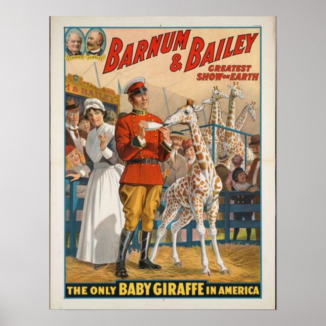 Póster Presentes de Barnum y Bailey: El gran debut de Bum (Frente)