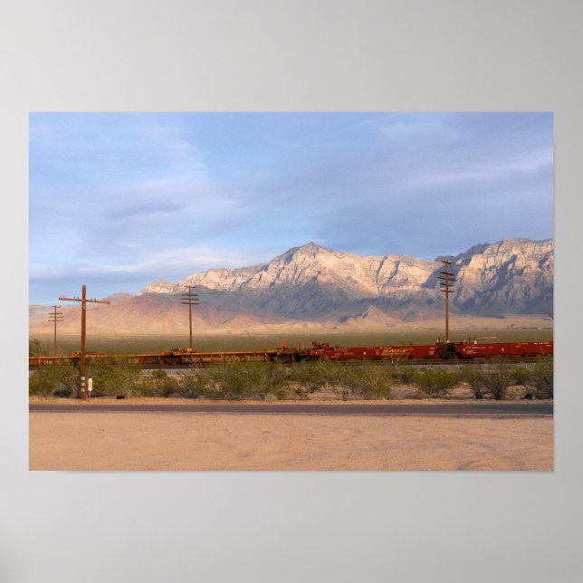 Póster Preservación nacional de Mojave California (Frente)