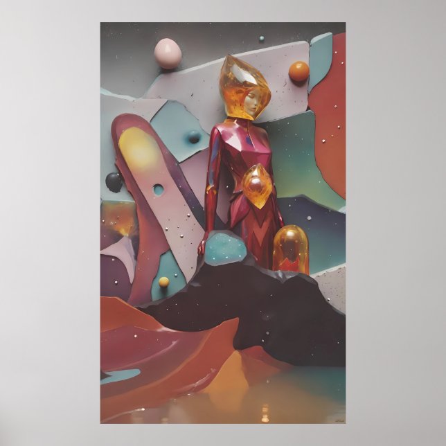 Póster Preservando su dignidad - Ken Gage Art (Frente)