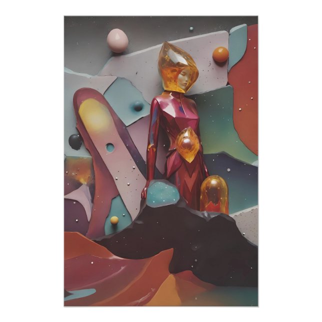 Póster Preservando su dignidad - Ken Gage Art (Anverso)