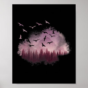 Póster Preservar & Proteger la protección ambiental,
