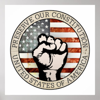 Póster Preservar nuestra Constitución