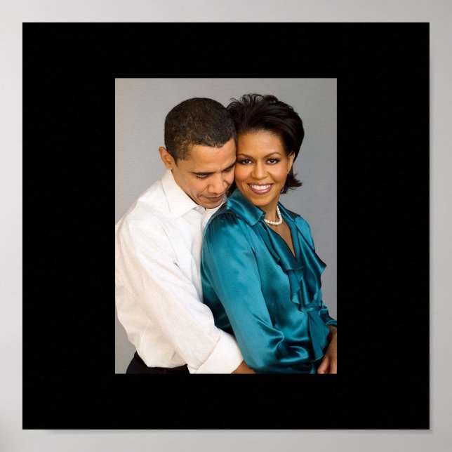 PÓSTER PRESIDENT BARACK & MICHELLE OBAMA (Frente)