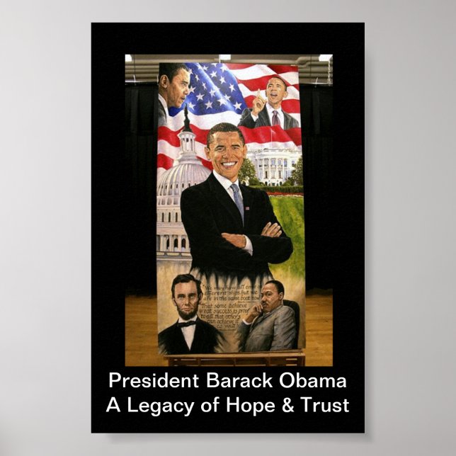 Póster President Obama Lagacy of Hope (Frente)