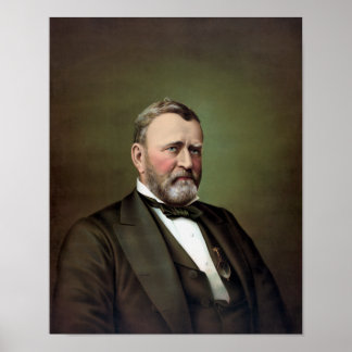Póster President Ulysses Grant