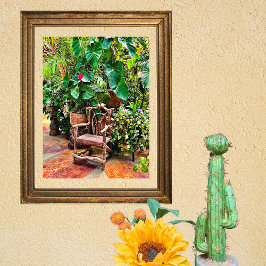 Póster Presidenta de Hacienda Garden