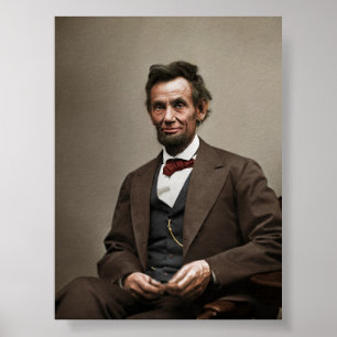 Póster Presidente Abraham Lincoln