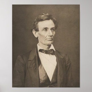 Póster Presidente Abraham Lincoln — Guerra civil