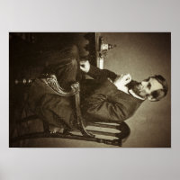 Presidente Abraham Lincoln STEREOVIEW RARE VINTAGE