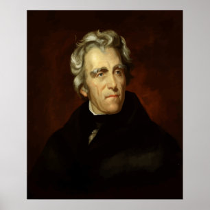 Póster Presidente Andrew Jackson