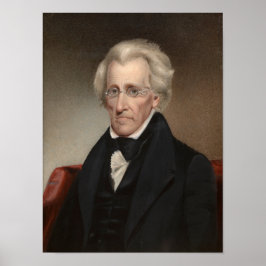 Póster Presidente Andrew Jackson