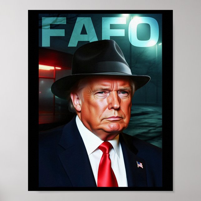 Póster Presidente de EE. UU. Fafo  (Frente)