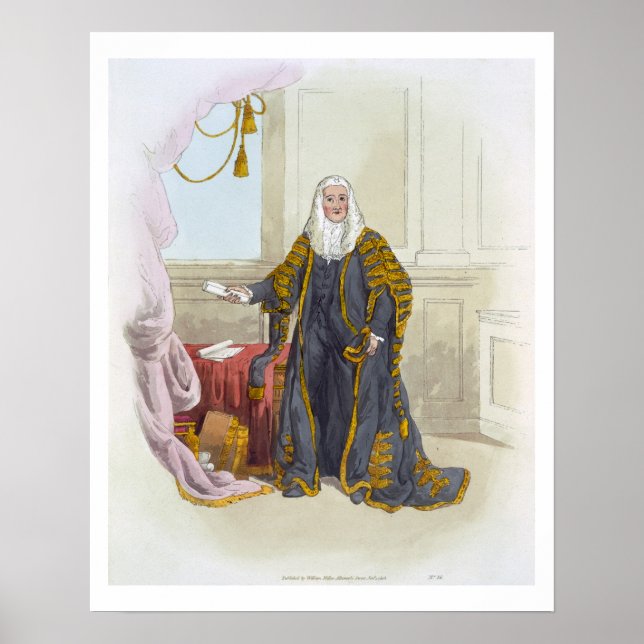 Póster Presidente de la Cámara de los Comunes, de 'Costum (Frente)