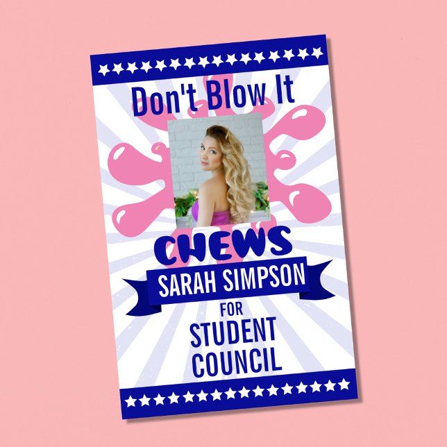 Póster presidente de la clase poster votante, consejo est (Subido por el creador)