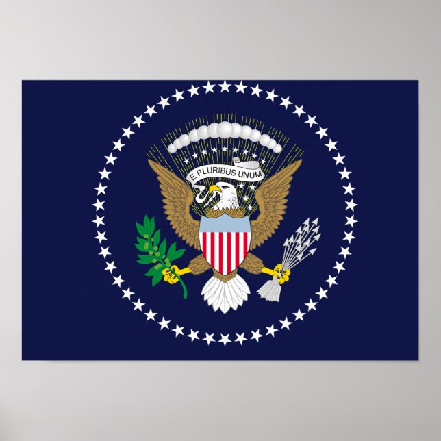 Póster Presidente de los Estados Unidos (Frente)