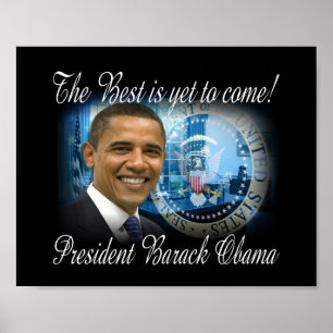 Póster Presidente de los Estados Unidos de Barack Obama