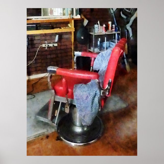 Póster Presidente de Red Barber (Frente)