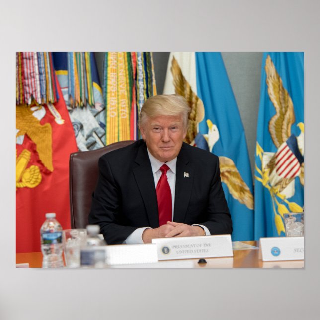 Póster Presidente Donald Trump (Frente)