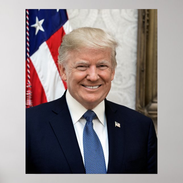 Póster Presidente Donald Trump (Frente)