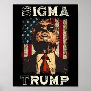 Póster Presidente Donald Trump - Sigma Trump